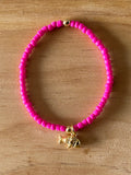 Ocean Charm Bracelet - Fish / Pink