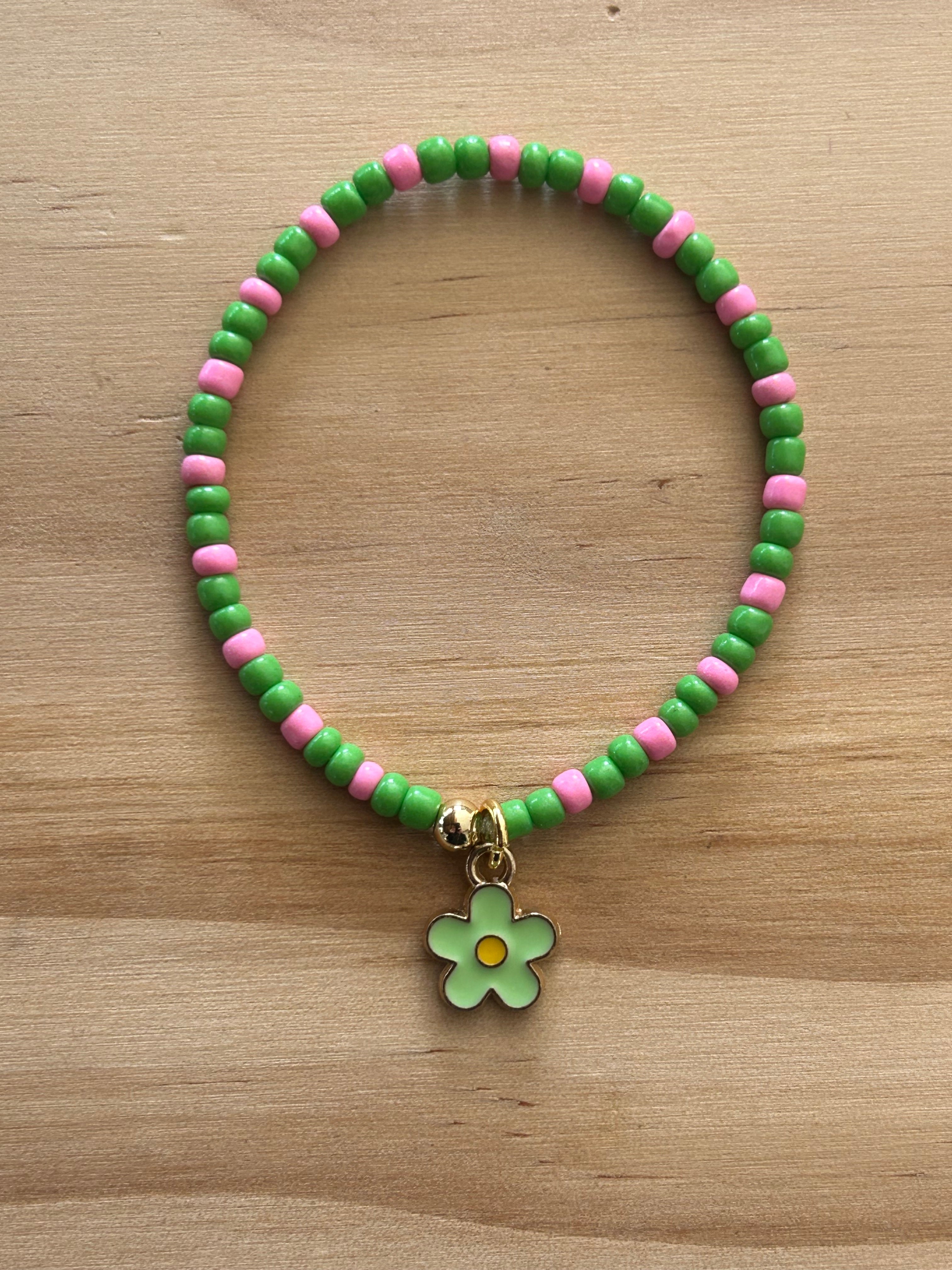Flower bracelets