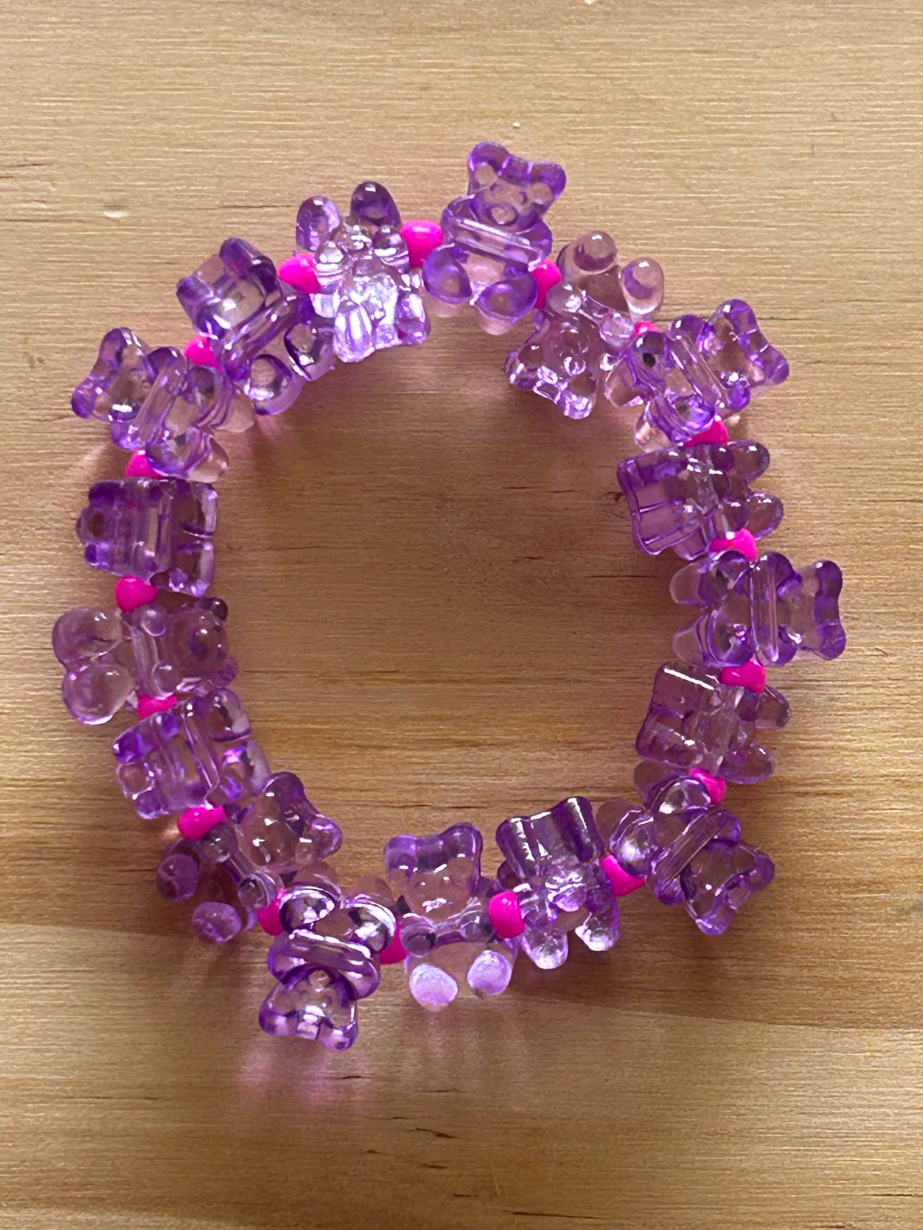 Gummy Bear Bracelet - Purple