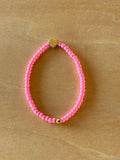 Gold Heart Bracelet - Rose