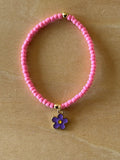 Flower Bracelet - Purple / Pink