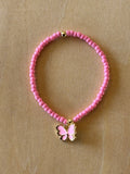 Butterfly Bracelet - Pink / Pink