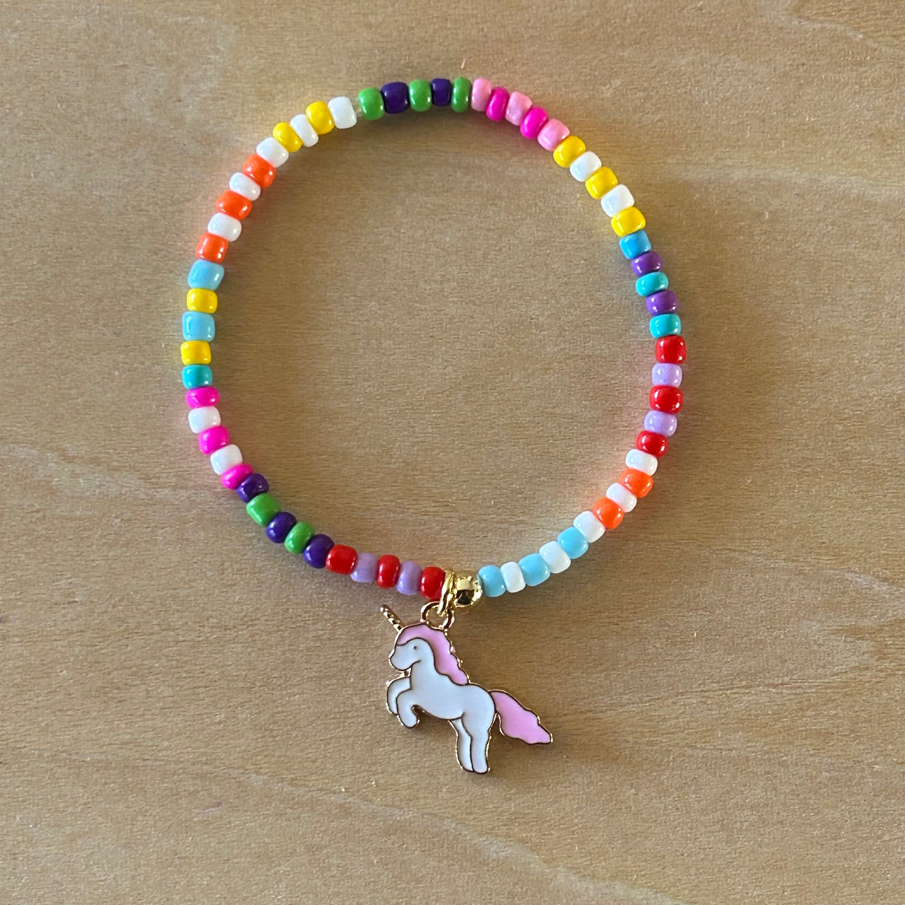 Unicorn Bracelet - White / Multi