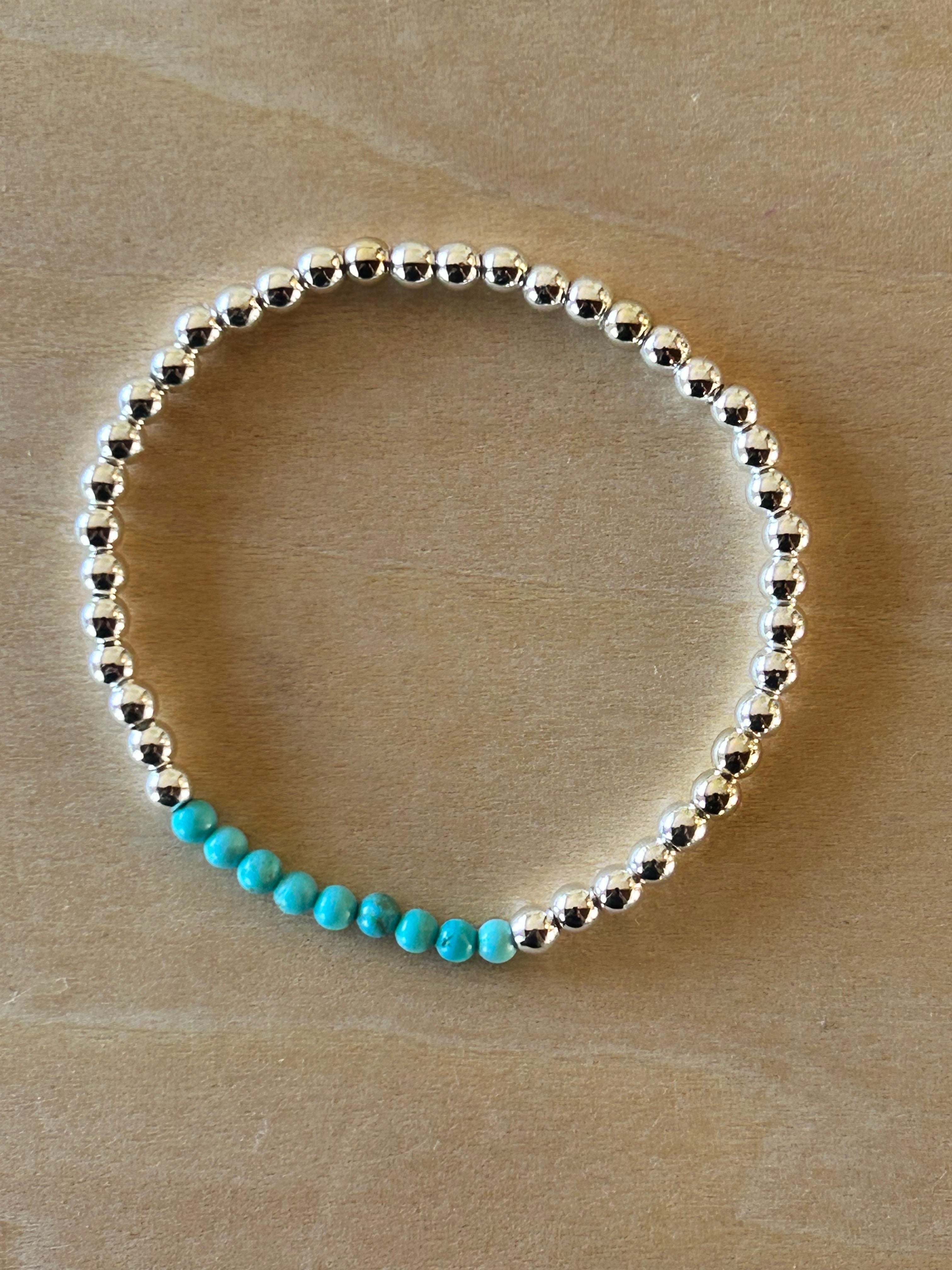 Silver-filled, Turquoise A