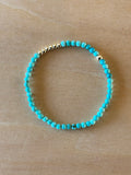 Gold-filled, Turquoise B