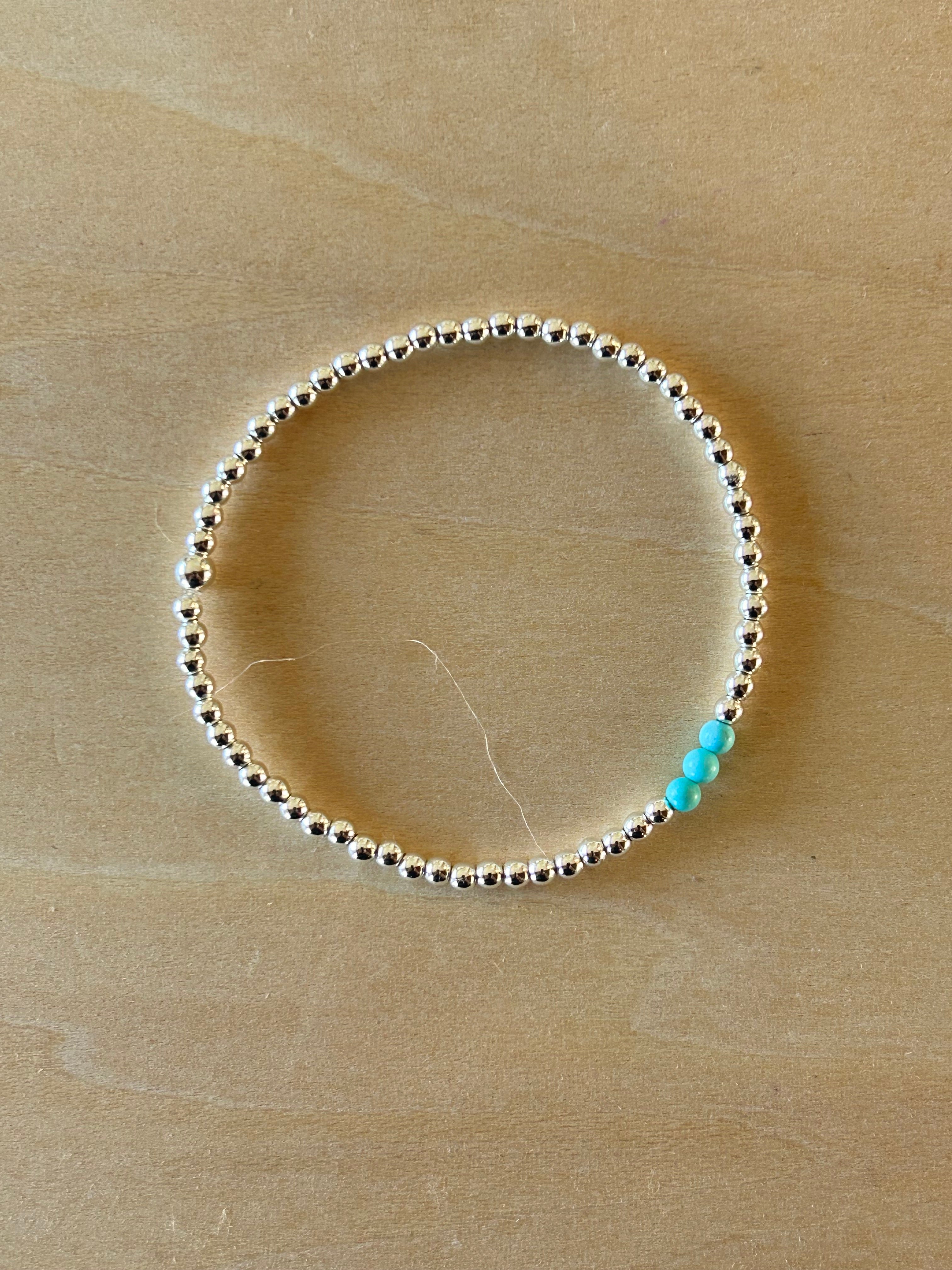 Gold-filled, Turquoise D