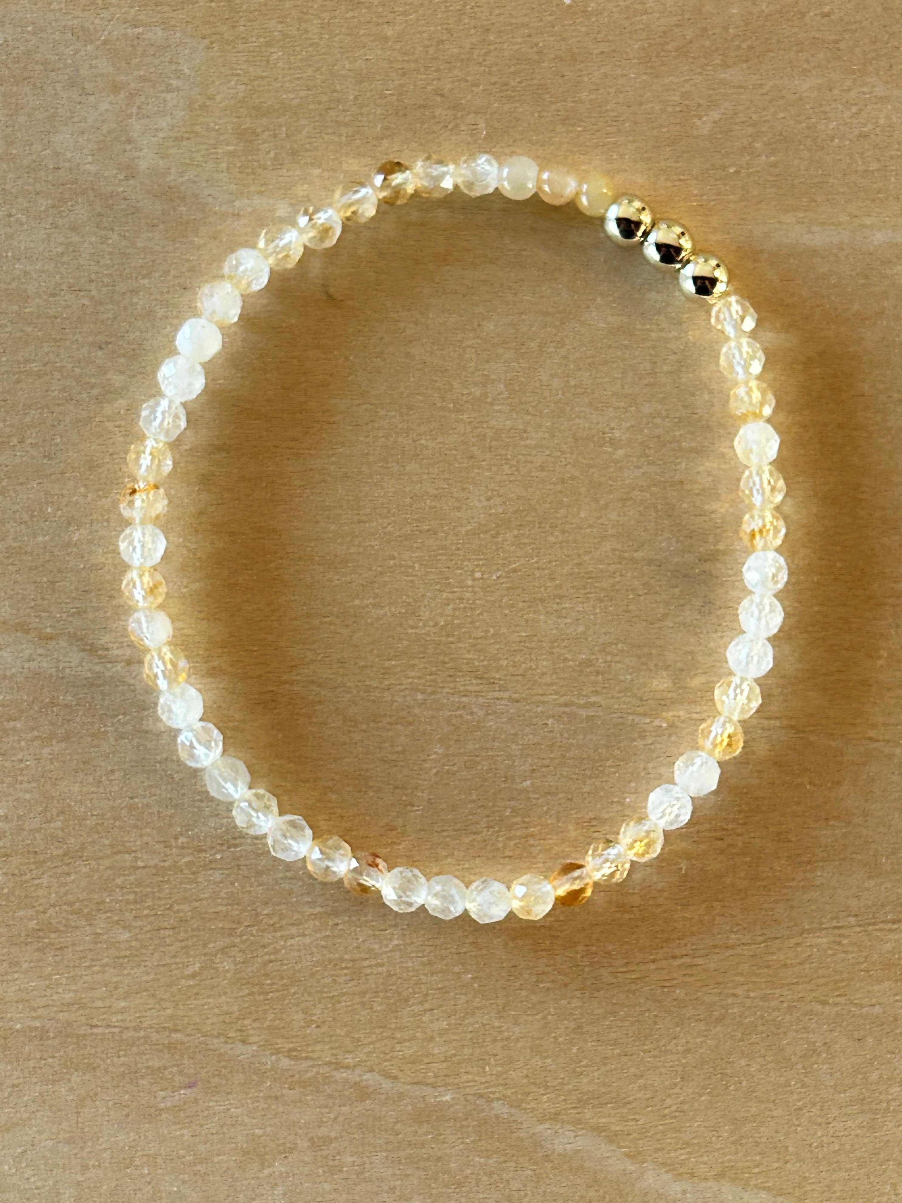 Gold-filled / Yellow Jade D