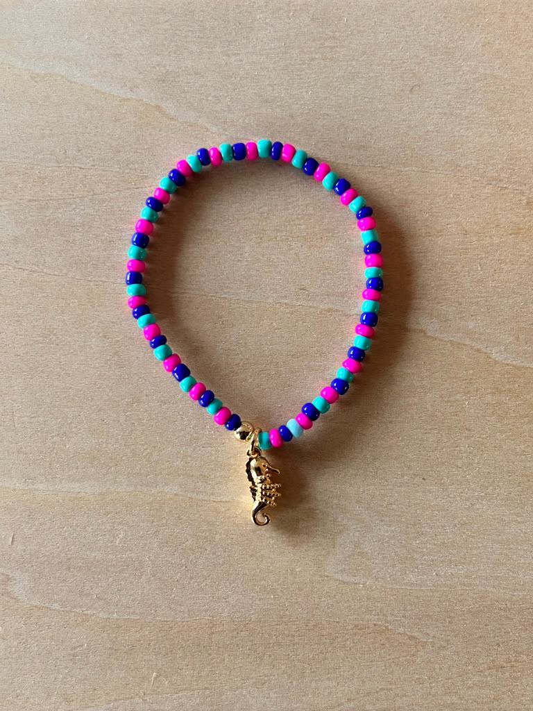 Seahorse / Pink-Blue